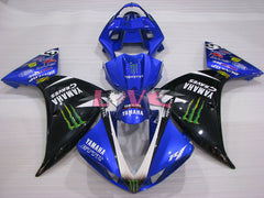 Monster - Blue Black Fairings and Bodywork For 2009-2011 YZF-R1 #LF3651