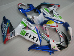 FIXI - Blue White Fairings and Bodywork For 2009-2016 GSX-R1000 #LF3799