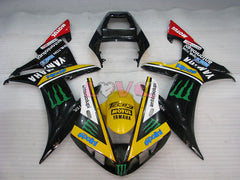 Monster - Yellow Black Fairings and Bodywork For 2002-2003 YZF-R1 #LF7029