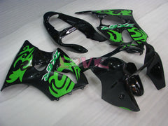 Factory Style - Green Black Fairings and Bodywork For 2000-2002 NINJA ZX-6R #LF6156