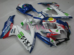 FIXI - Blue White Fairings and Bodywork For 2008-2010 GSX-R600 #LF3979