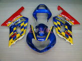 Movistar - Red Blue Fairings and Bodywork For 2001-2003 GSX-R600 #LF6769