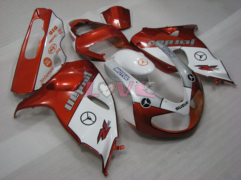 Jordan - Orange White Fairings and Bodywork For 1998-2003 TL1000R #LF3736