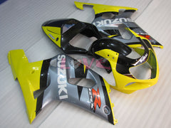 Factory Style - Yellow Silver Fairings and Bodywork For 2000-2003 GSX-R750 #LF4240
