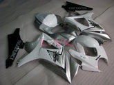 Factory Style - White Silver Fairings and Bodywork For 2007-2008 GSX-R1000 #LF5719