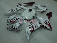 Customize - Red White Fairings and Bodywork For 2004-2006 YZF-R1 #LF3703
