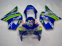 Movistar - Blue Fairings and Bodywork For 2002-2003 CBR954RR #LF5188