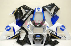 Konica Minolta - White Black Fairings and Bodywork For 2000-2001 CBR929RR #LF5220