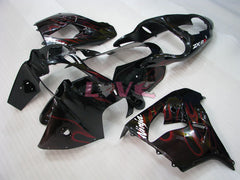 Flame - Red Black Fairings and Bodywork For 2000-2001 NINJA ZX-9R #LF4919