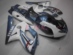 Factory Style - White Grey Fairings and Bodywork For 1997-2007 YZF600R #LF7945