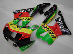 Repsol - Red Yellow Green Fairings and Bodywork For 1998-1999 CBR919RR #LF7974