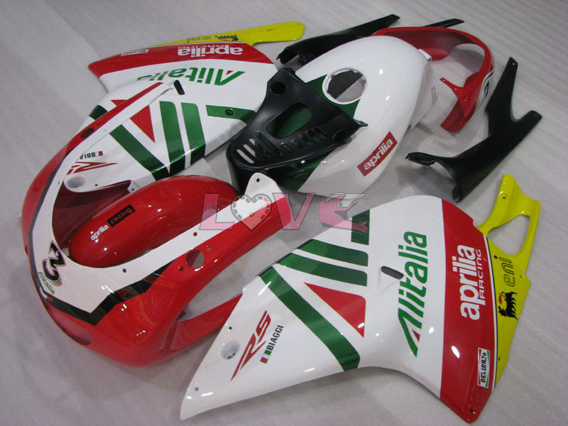 Alitalia - Red Green White Fairings and Bodywork For 2000-2005 RS125 #LF3089