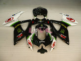Monster - White Black Fairings and Bodywork For 2008-2010 GSX-R600 #LF3970