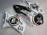 Lucky Strike - White Black Fairings and Bodywork For 2003-2004 GSX-R1000 #LF6022