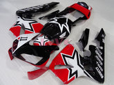 Customize - Red White Black Fairings and Bodywork For 2003-2004 CBR600RR #LF4456