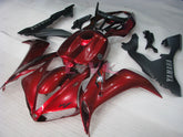 Factory Style - Red Black Matte Fairings and Bodywork For 2004-2006 YZF-R1 #LF3686