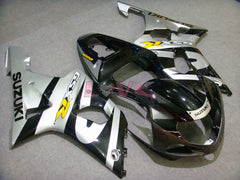 Factory Style - Black Silver Fairings and Bodywork For 2001-2003 GSX-R600 #LF6748