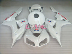 Factory Style - White Black Fairings and Bodywork For 2006-2007 CBR1000RR #LF7198