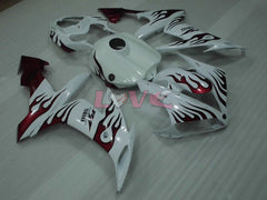 Customize - Red White Fairings and Bodywork For 2004-2006 YZF-R1 #LF3703