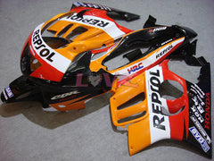 Repsol - Red Orange Fairings and Bodywork For 1997-1998 CBR600F3 #LF7721