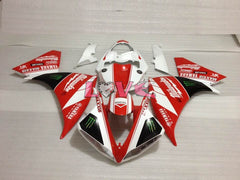 Monster - Red White Fairings and Bodywork For 2009-2011 YZF-R1 #LF3642