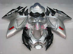 Factory Style - Black Silver Fairings and Bodywork For 2006-2007 GSX-R600 #LF6269