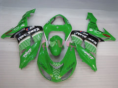 Nakano - Green Black Fairings and Bodywork For 2006-2007 NINJA ZX-10R #LF3266