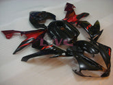 Flame - Red Black Fairings and Bodywork For 2004-2006 YZF-R1 #LF7001