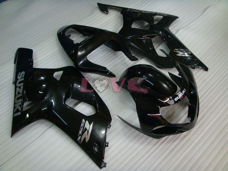 Factory Style - Black Fairings and Bodywork For 2000-2002 GSX-R1000 #LF4156