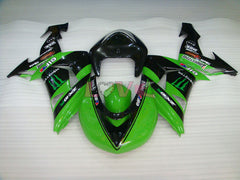 Monster - Green Black Fairings and Bodywork For 2006-2007 NINJA ZX-10R #LF6230