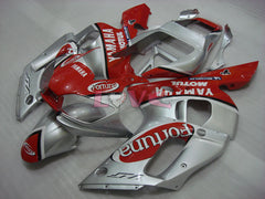 Fortuna MOTUL - Red Silver Fairings and Bodywork For 1998-2002 YZF-R6 #LF6837