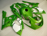 Factory Style - Green White Fairings and Bodywork For 1997-2007 YZF600R #LF7934