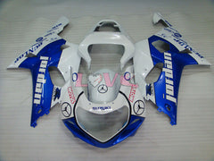 Jordan - Blue White Fairings and Bodywork For 2000-2003 GSX-R750 #LF6775
