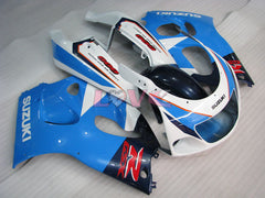 Factory Style - Blue White Fairings and Bodywork For 1996-1999 GSX-R750 #LF4293