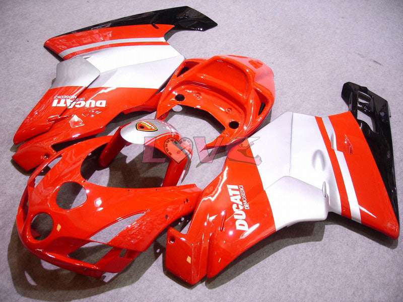 Factory Style - Red Black Fairings and Bodywork For 2003-2004 749 #LF5747