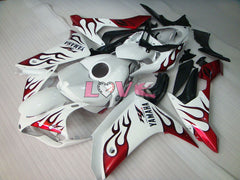 Sun - Red White Fairings and Bodywork For 2007-2008 YZF-R1 #LF3672