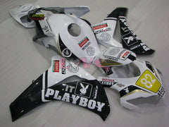PlayBoy - White Black Fairings and Bodywork For 2008-2011 CBR1000RR #LF4325