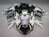 Lucky Strike - White Black Fairings and Bodywork For 2005-2006 NINJA ZX-6R #LF5991