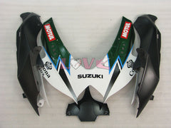 Corona - Green White Fairings and Bodywork For 2008-2010 GSX-R750 #LF3913