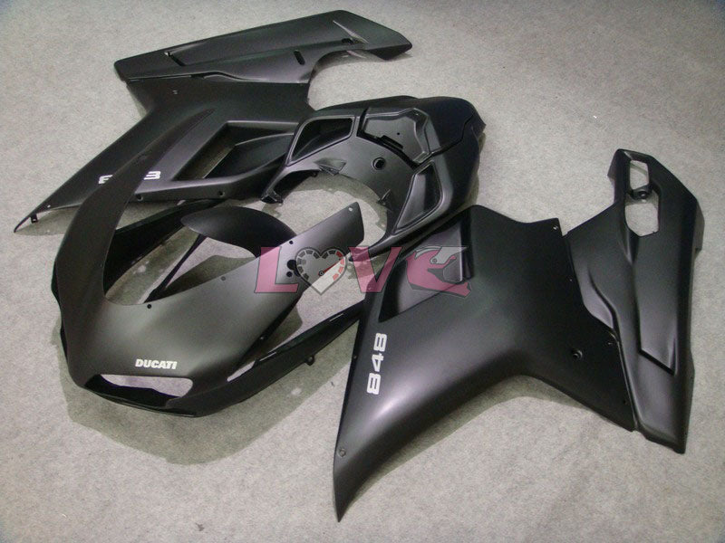 Factory Style - Black Matte Fairings and Bodywork For 2007-2009 1098 #LF5577