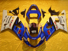 Movistar - Yellow Blue Fairings and Bodywork For 2001-2003 GSX-R600 #LF6764