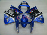 Nakano - Green Black Fairings and Bodywork For 2000-2002 NINJA ZX-6R #LF6126