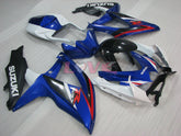Factory Style - Blue White Black Fairings and Bodywork For 2008-2010 GSX-R750 #LF3911