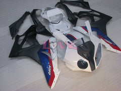 Factory Style - White Black Fairings and Bodywork For 2009-2014 S1000RR #LF4658
