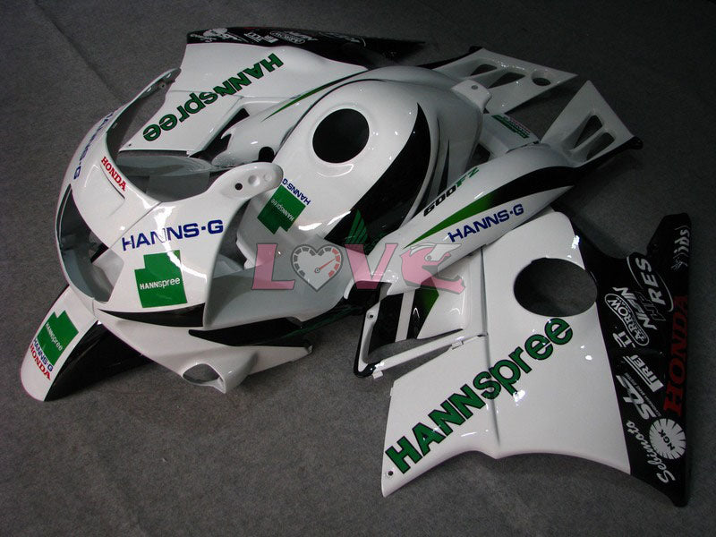 HANN Spree - White Black Fairings and Bodywork For 1991-1994 CBR600F2 #LF4885