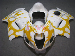 Factory Style Customize - Yellow White Fairings and Bodywork For 2008-2020 Hayabusa #LF3784