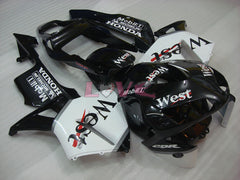 West - White Black Fairings and Bodywork For 2003-2004 CBR600RR #LF5362