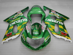 MOTUL - Green Fairings and Bodywork For 2000-2003 GSX-R750 #LF4215