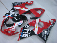 RK - Red Black Fairings and Bodywork For 2004-2005 GSX-R600 #LF4118