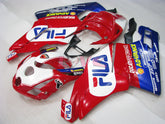 FILA - Red Blue Fairings and Bodywork For 2003-2004 749 #LF5737